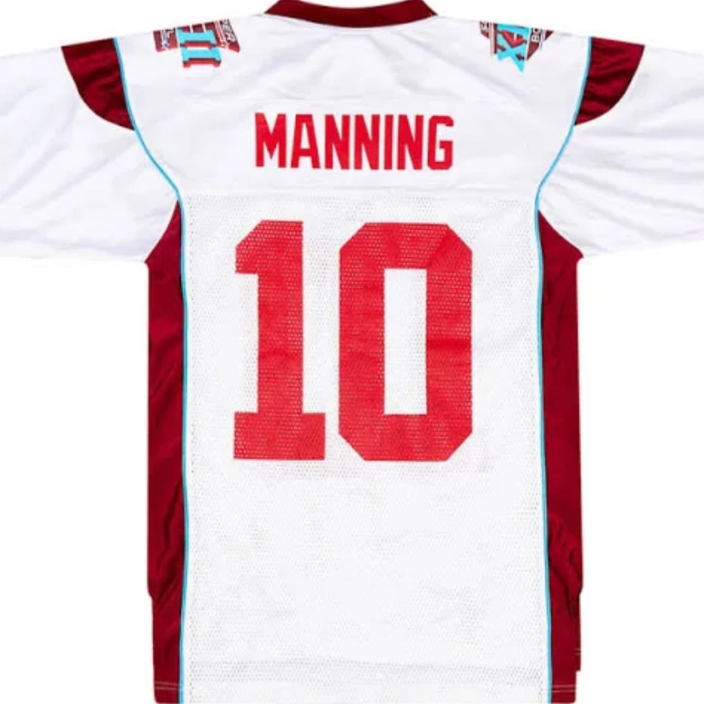 2008 Super Bowl XLII Manning #10 Reebok Jersey Kids XL
